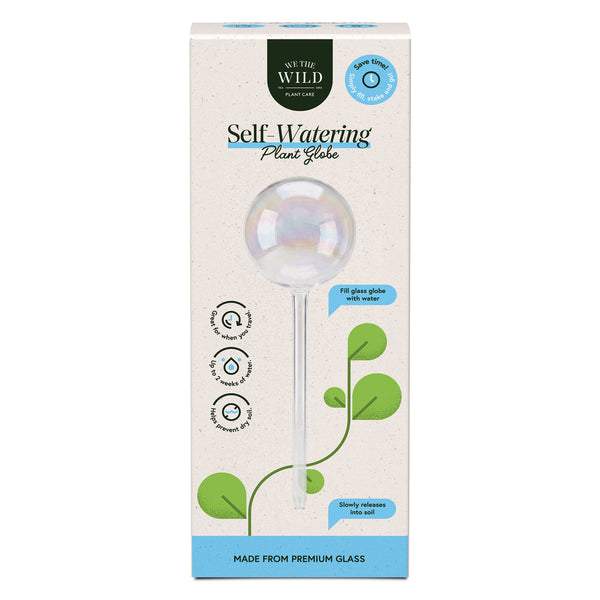 Glass Self-Watering Globes